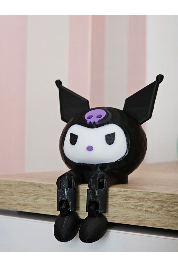 KUROMİ SALLANAN AYAKLI BİBLO OYUNCAK HEDİYELİK - TEK ADET - 1