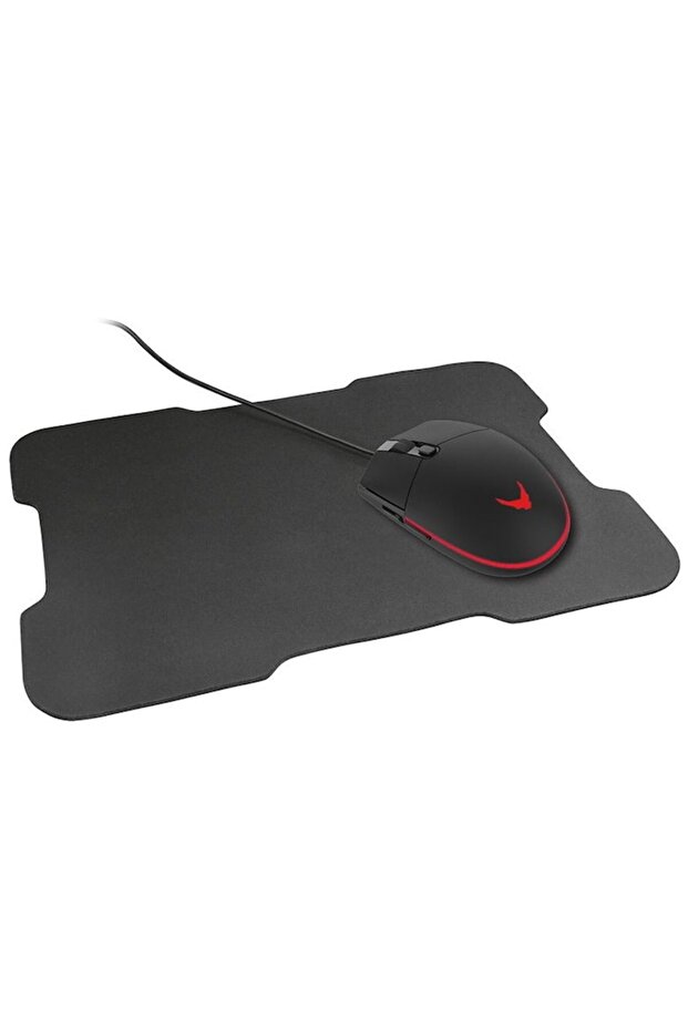 Set Mouse Gaming 3200dpi + Mousepad - 2