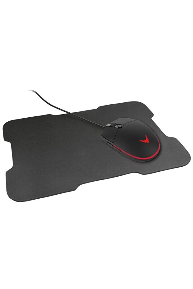 Set Mouse Gaming 3200dpi + Mousepad - 4