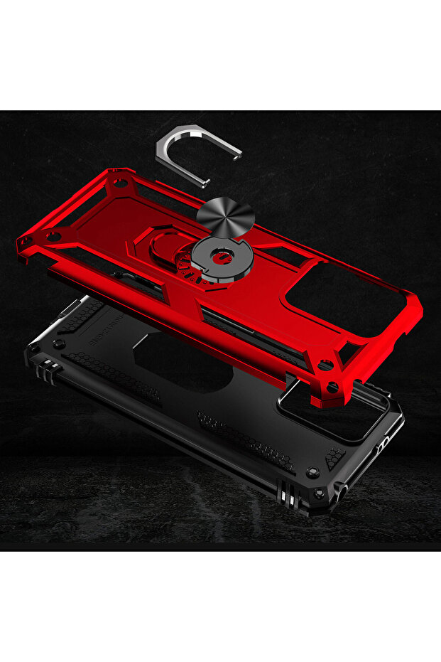 غطاء حماية CPPL Vega لهاتف ريدمي نوت 12 5G - أحمر - 5