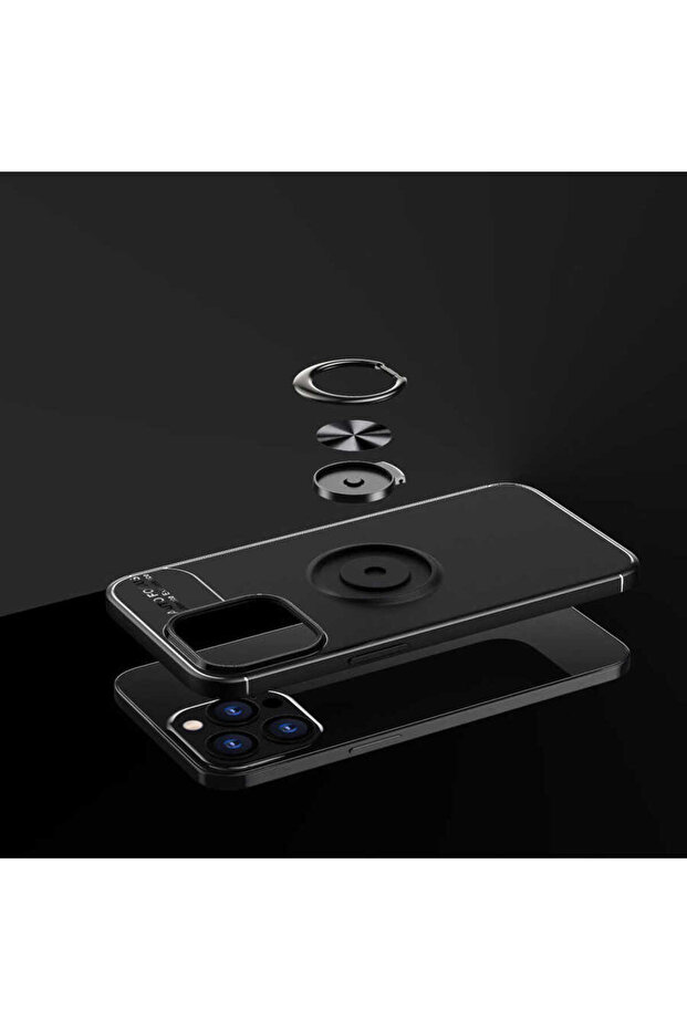 حافظة سيليكون متوافقة مع هاتف iPhone 13 Pro Max CPPL Ravel - أحمر - 2