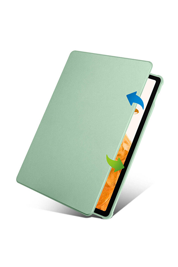 حافظة Galaxy Tab S9 Plus متوافقة مع CPPL مع حجرة قلم حراري وحامل قابل للدوران - أسود - 5