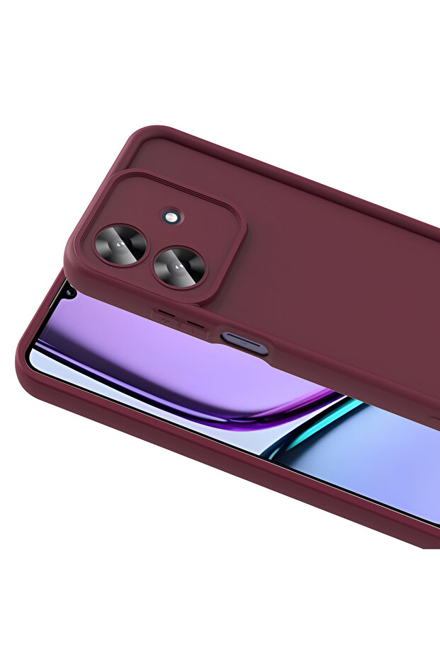 حافظة Realme Note 60 مع غطاء CPPL أناناس لحماية الكاميرا - أسود - 4