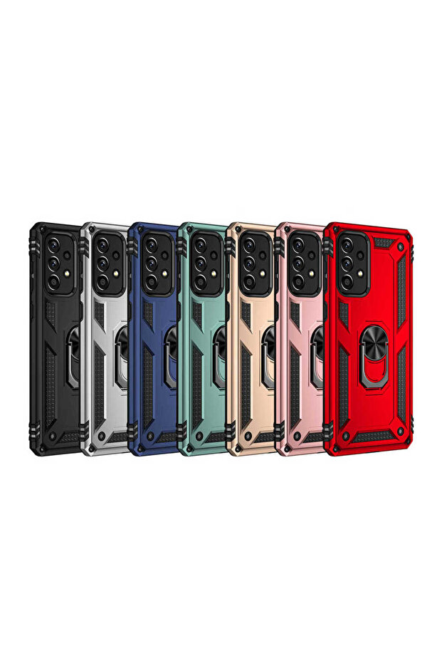 غطاء حماية لهاتف جالاكسي A73 من سي بي بي إل فيجا - أحمر - 8