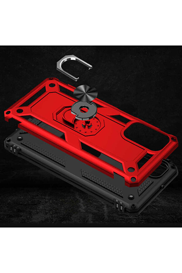 غطاء حماية CPPL Vega لهاتف Galaxy M52 - أحمر - 5