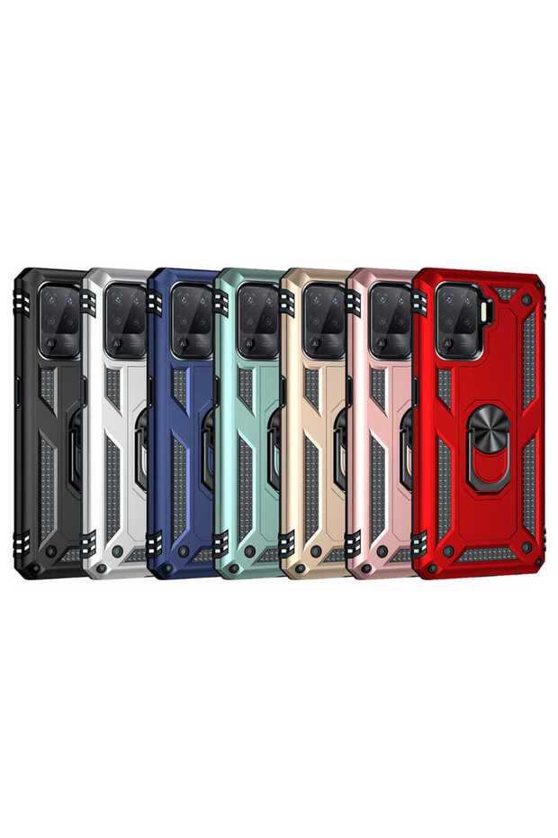 غطاء حماية CPPL Vega لهاتف رينو 5 لايت - أحمر - 8