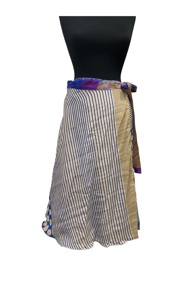 HİNT SAREE ÇİFT KULLANIMLI DOLAMA ETEK - 2