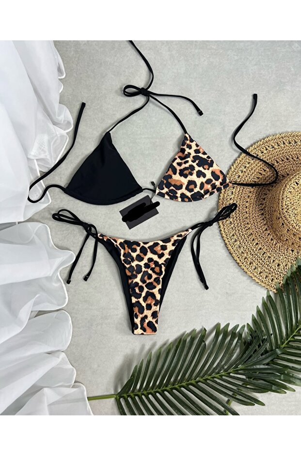 Double Color Bikini Suit