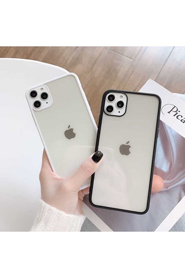 حافظة CPPL Endi متوافقة مع هاتف iPhone 12 Pro Max - أسود - 6