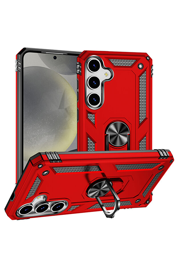 Galaxy S25 Case Cppl Vega Cover - Red - 1