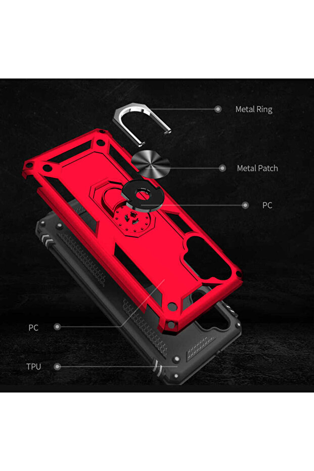 غطاء حماية لهاتف جالاكسي A23 من سي بي بي إل فيجا - أسود - 4