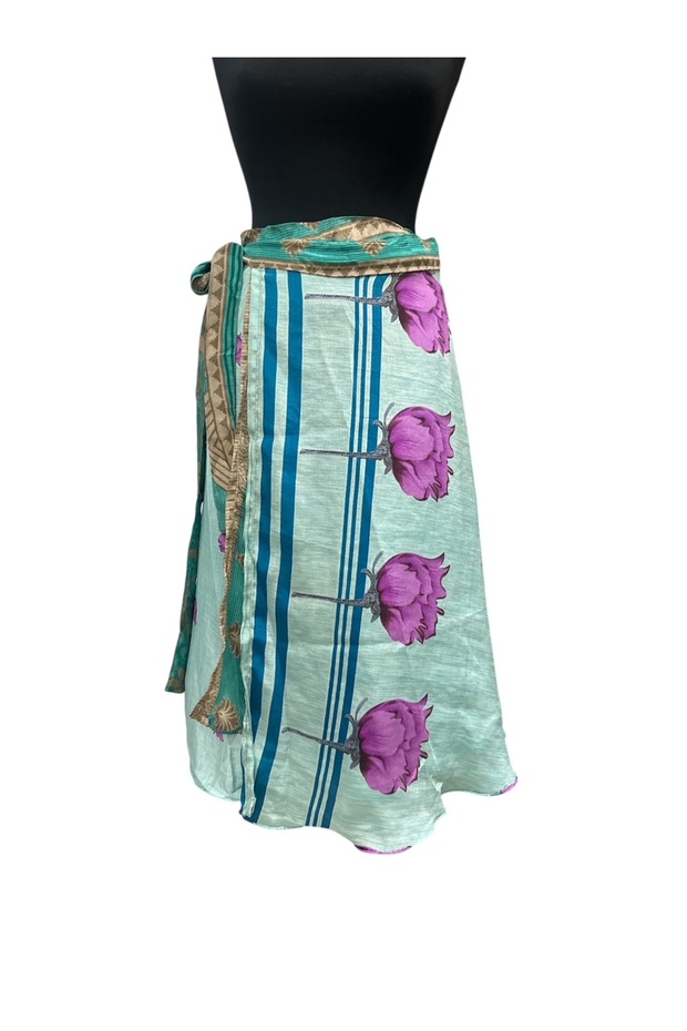 HİNT SAREE ÇİFT KULLANIMLI DOLAMA ETEK - 2