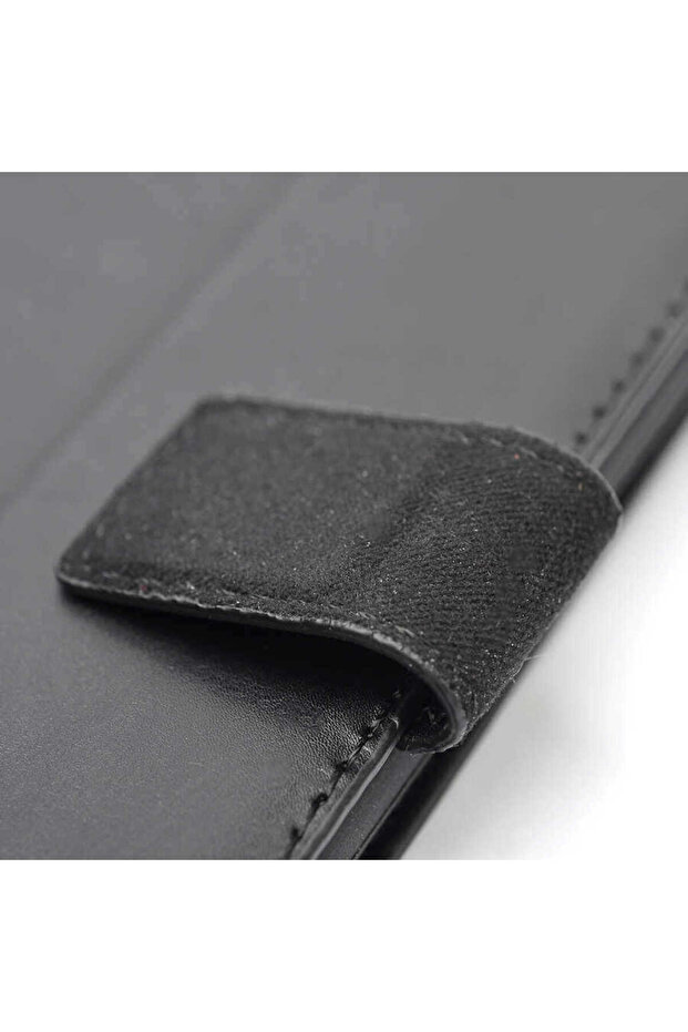 Redmi Note 14 4g Case Cppl Kar Deluxe Flip Case - Black - 8