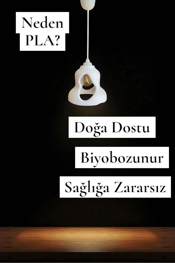 Minimalist Tasarım Bohem Tekli Sarkıt Avize Rustik Ampul Hediyeli - 6