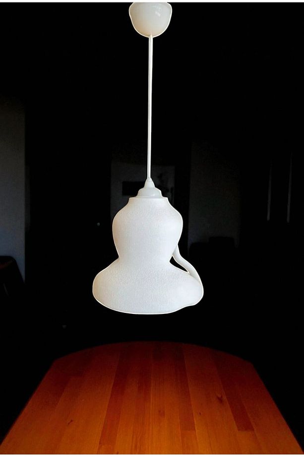 Minimalist Tasarım Bohem Tekli Sarkıt Avize Rustik Ampul Hediyeli - 5
