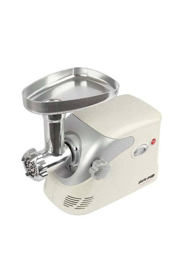Electric Meat Grinder with Sharp Blade 1000W - White
