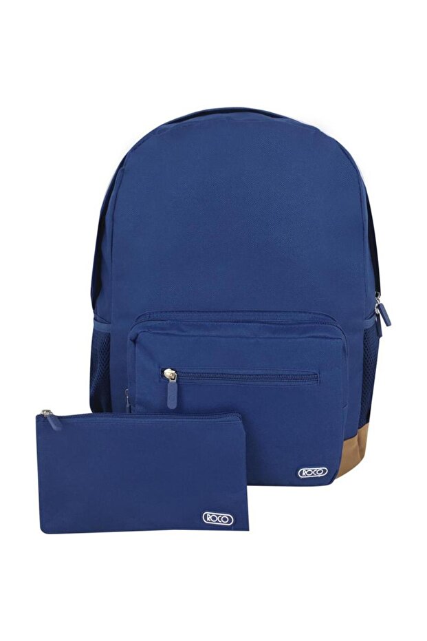 Basic Classic Backpack with Accessory - 2