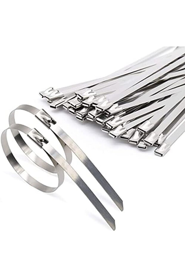 CROCEAUTO 7.9 * 350 Stainless Steel Cable Ties