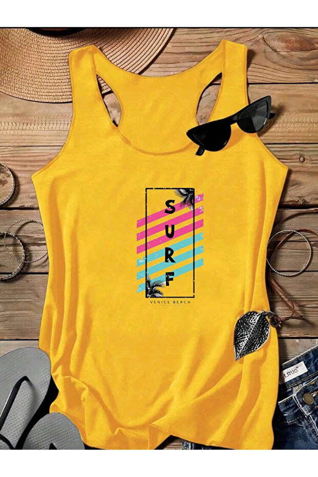 Surf Swimmer Women's Tank Top