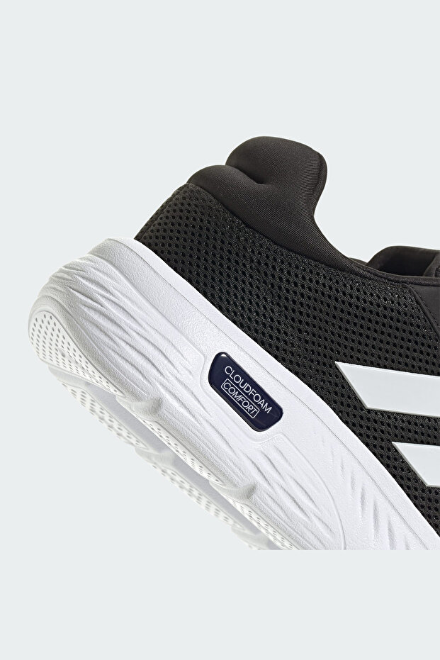 Cloudfoam Comfy Spor Ayakkabı Siyah - Beyaz Erkek IH2973 - 5