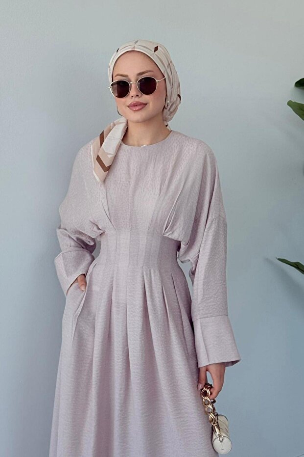 Rochie Eiffel Belted Bej - 2