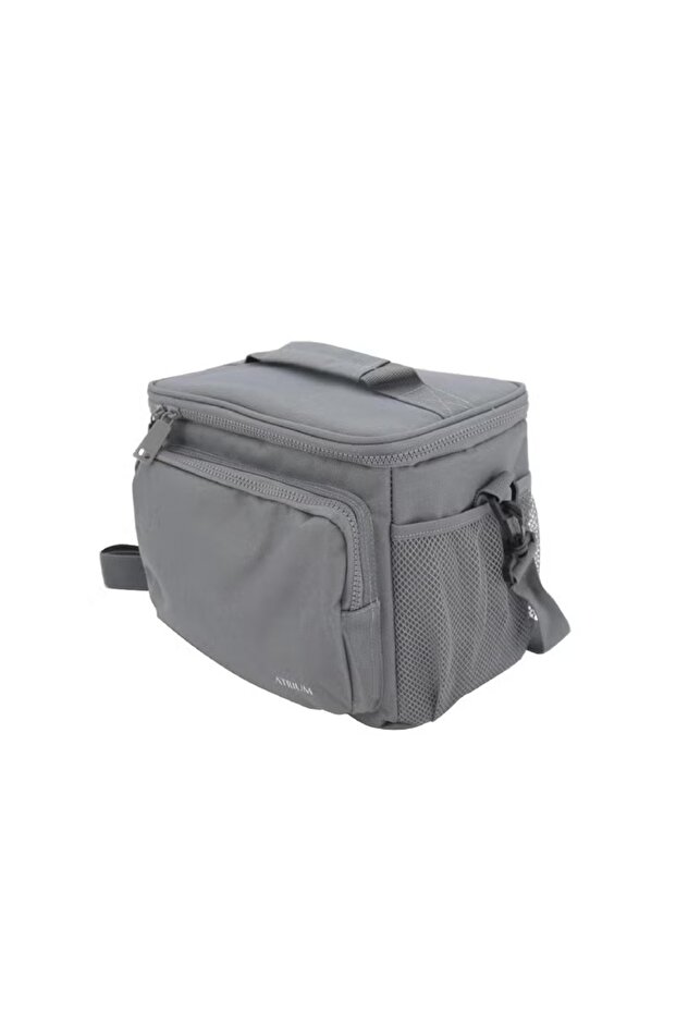 حقيبة غداء بجيوب جانبية شبكية - 1