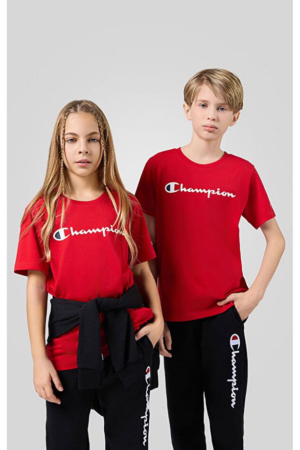 Icons SS Tee Kırmızı Çocuk Tişört-306879-RS054 - 1