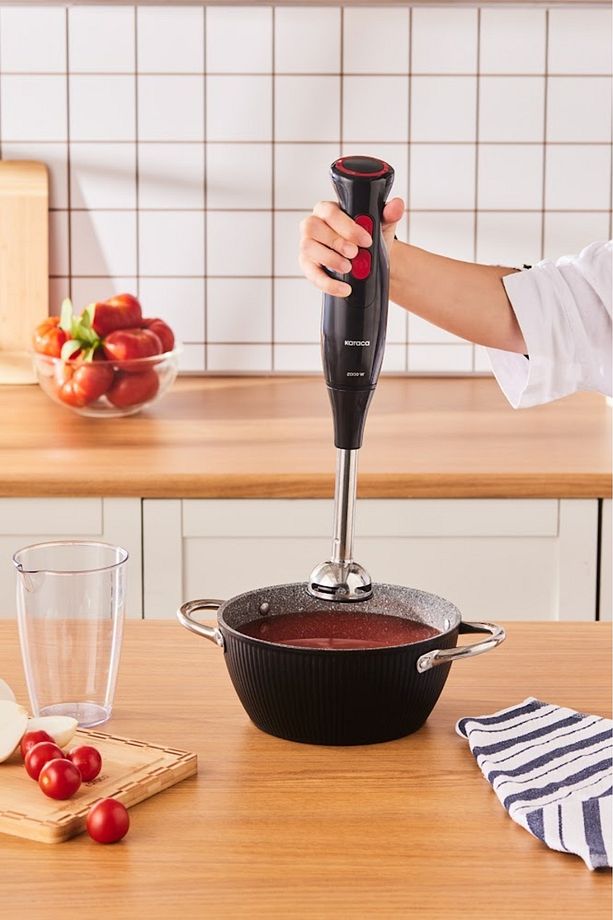 Pro Multimax 6 in 1 Çok Amaçlı Mutfak Robotu/Blender Seti Black 2000 W - 7