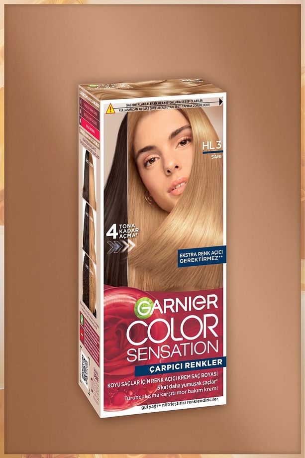 Çarpıcı Renkler HL3 Sarı Saç Boyası, Demikit - 3