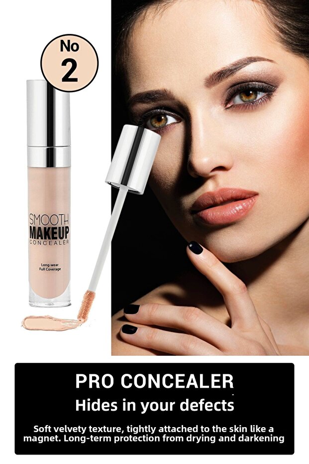 خافي عيوب احترافي مزود بإضاءة - 1