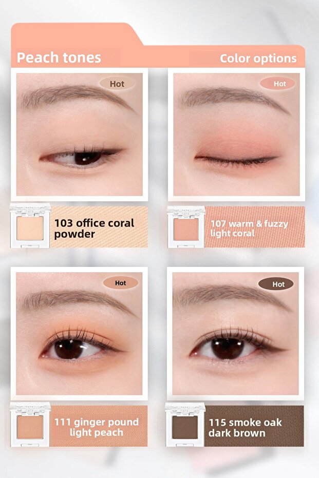 Modern Shadow Matte - Soft Texture Non-Spill Eye Shadow Single (110 Rosytential) - 5