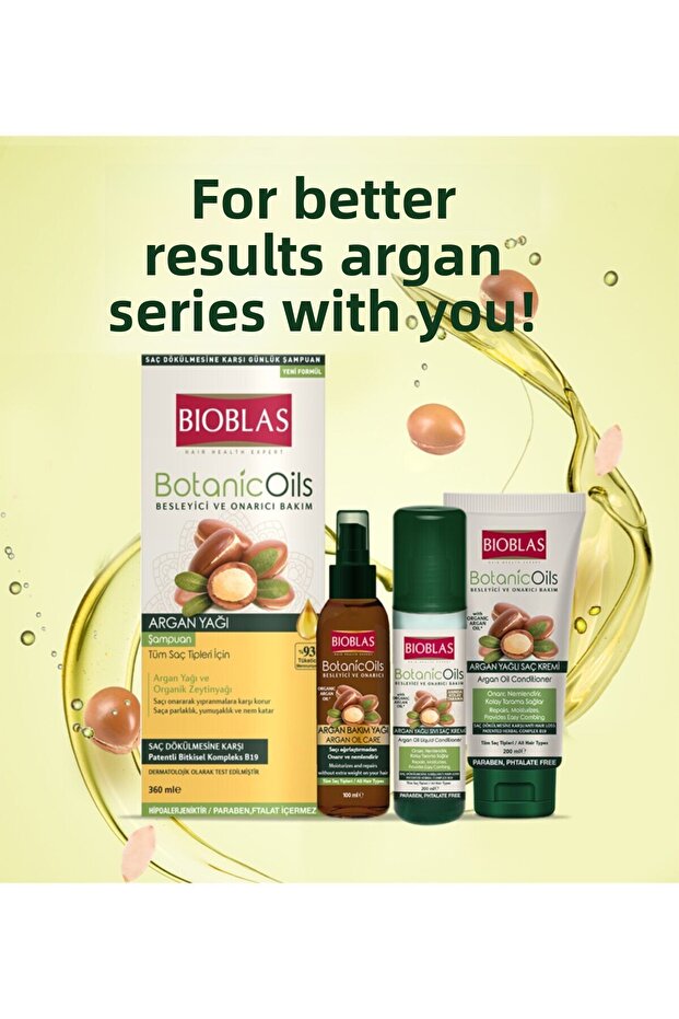 360 ml Argan Oil Botanical Shampoo - Bioblas - 2