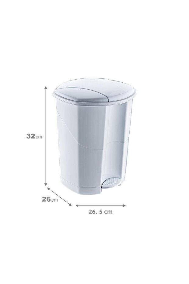 سلة المهملات بدواسة 11 لتر - 2