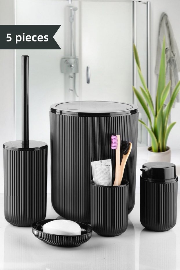 5 Piece Bathroom Set