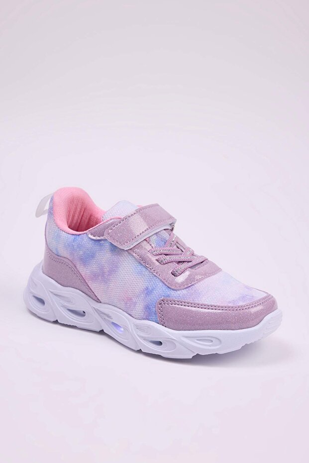 Lila Işıklı Taban Küçük Kız Çocuk Kids Spor Ayakkabı
TAKAW26SN00002 - 5