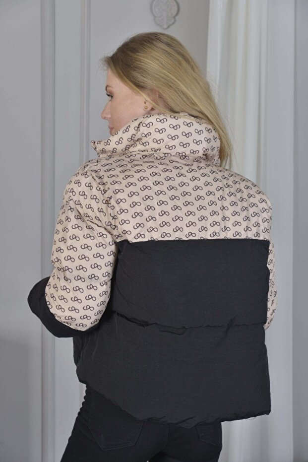 Kadın Owersize Şişme Mont - 5