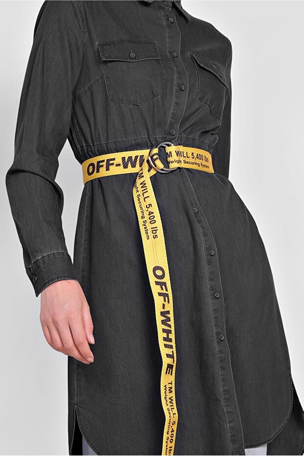 Buttoned Denim Tunic 4024 - 4