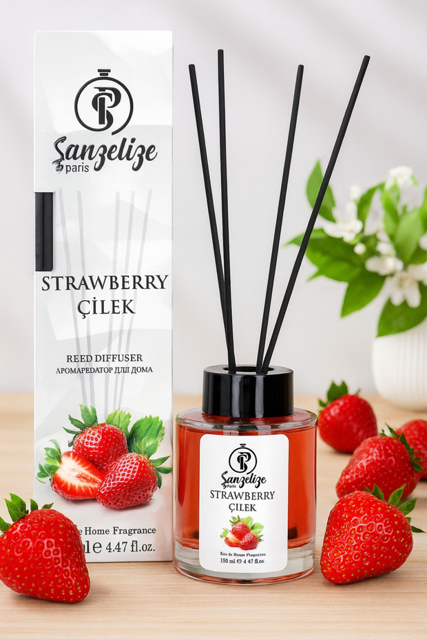 Şanzelize Çilek Bambu Oda Kokusu