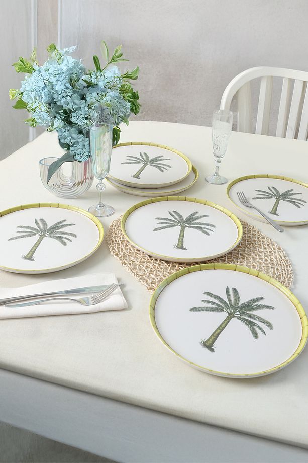 Palmiye Nordic Servis Tabağı 28 Cm 6 Adet 22642 - 2