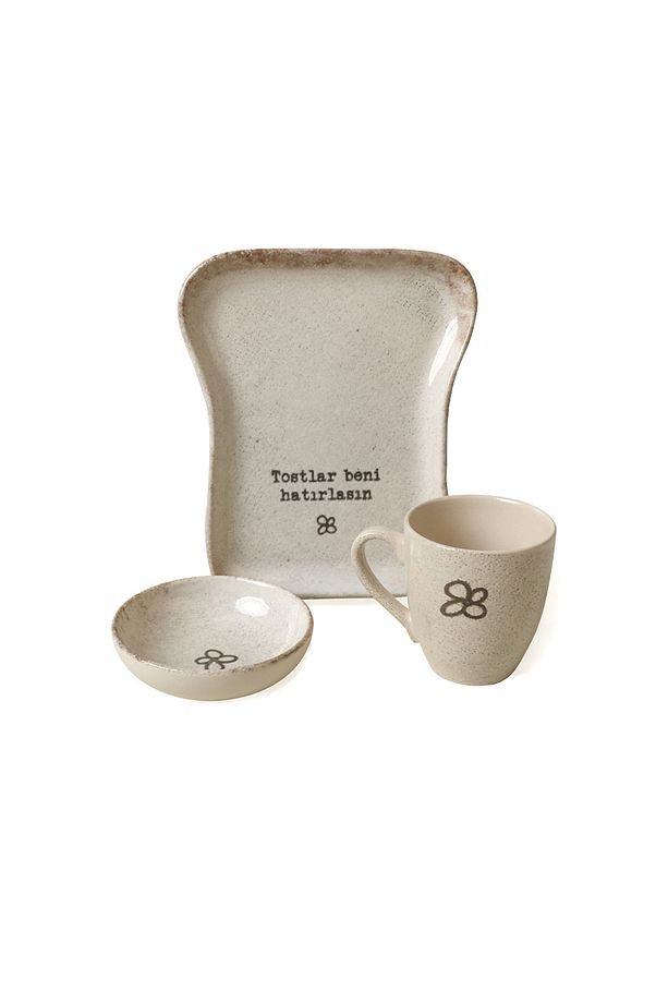 Tost Kahvaltı Takımı 3 Parça 22501-03 - 5
