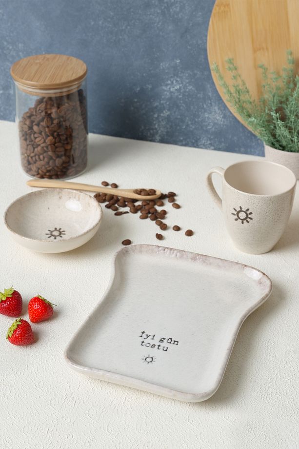 Tost Kahvaltı Takımı 3 Parça 22504-09 - 3