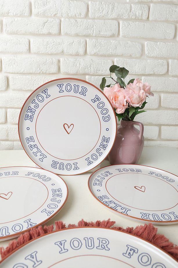 Enjoy Your Food Nordic Servis Tabağı 28 cm 4 Adet 22973 - 5