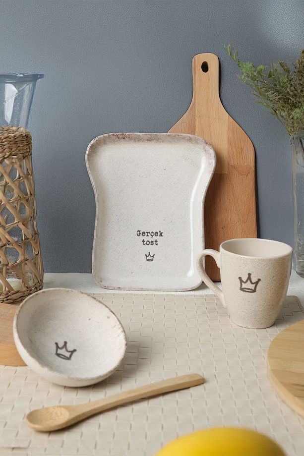 Tost Kahvaltı Takımı 3 Parça 22500-06 - 1
