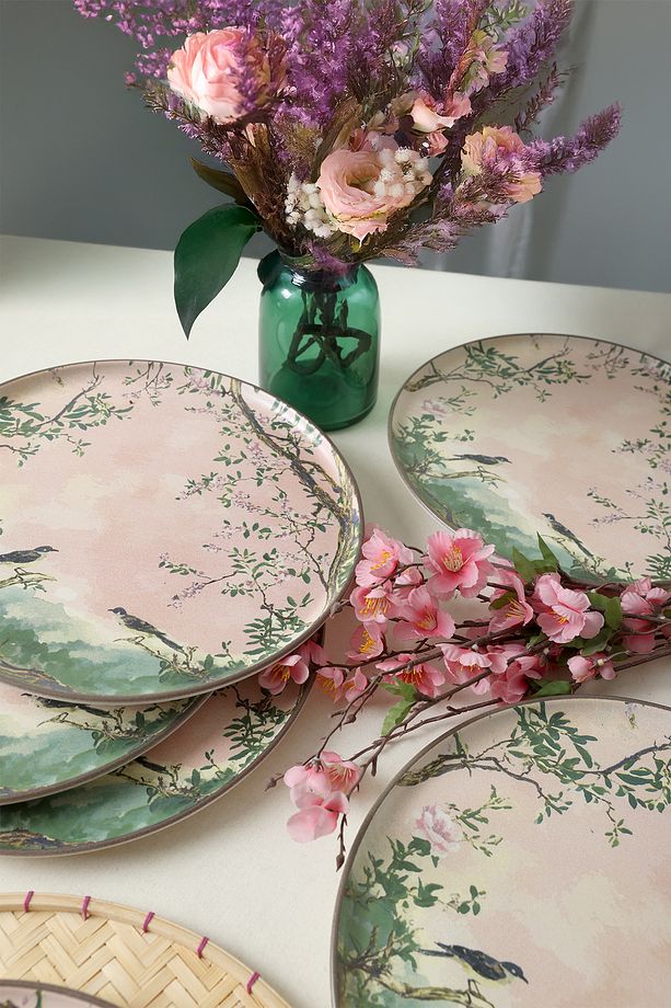 Pink Woods Nordic Servis Tabağı 28 cm 6 Adet 22641 - 2