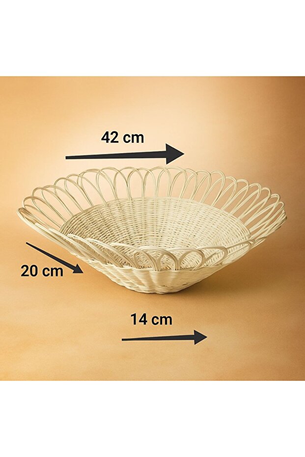 Wicker Fruit Basket - 6