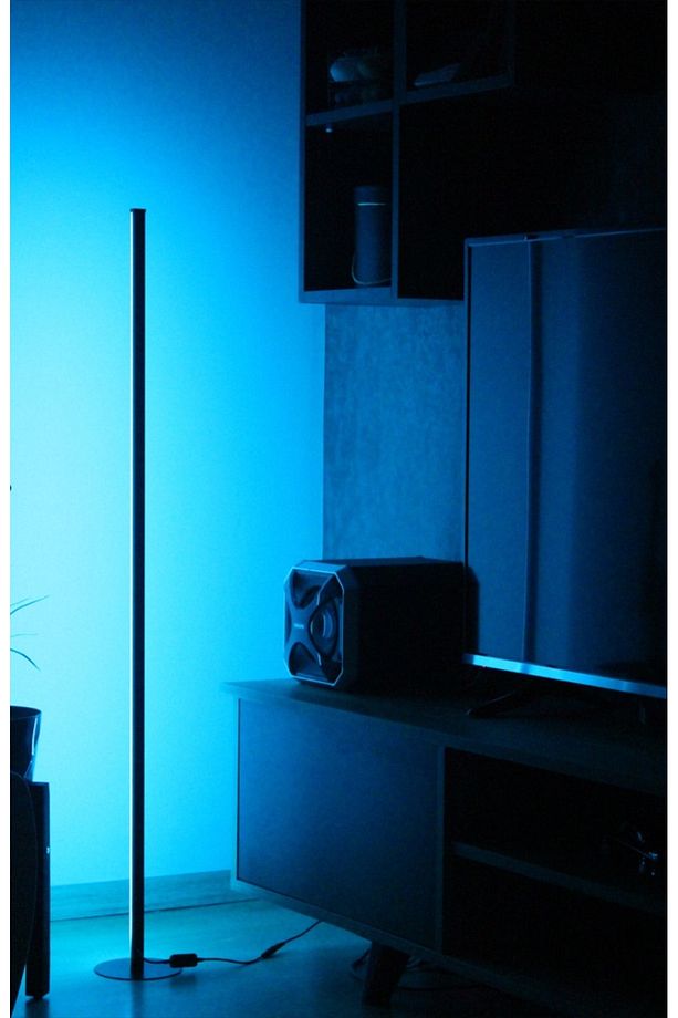 Dekoratif Köşe Led Lambader Rgb Kumandalı 16 Renk Ayaklı - 4