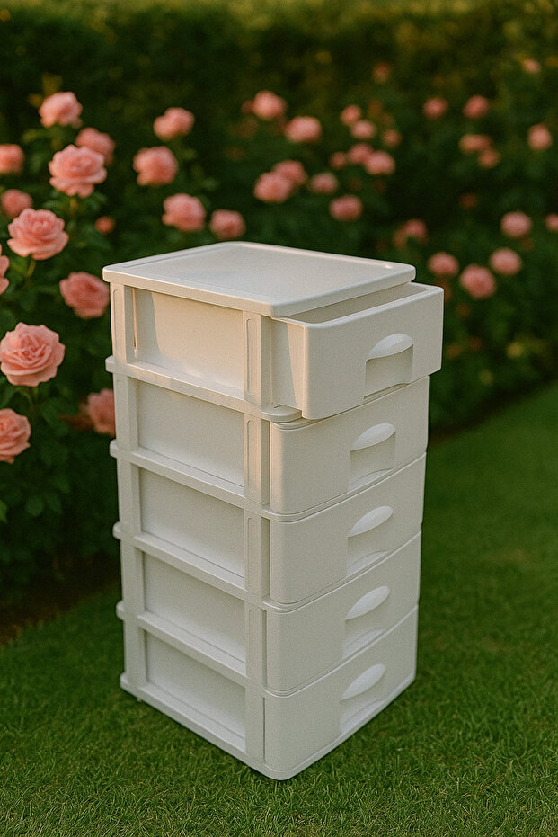 درج المرحاض (2) 5 طبقات أبيض - 1