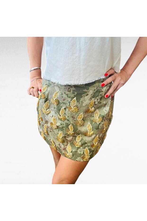 Tasarım Mini Etek - 4