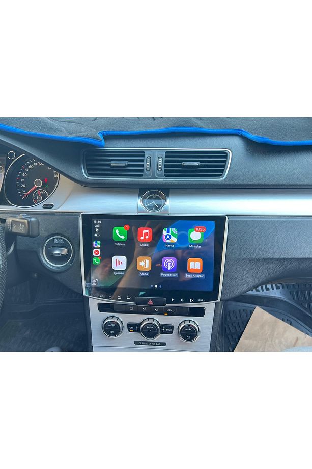 VW PASSAT 2006-14 B6B7 CC ANDROİD UYUMLU CARPLAY MULTİMEDYA KAMERA 4/64 8 ÇEKİRDEK - 1