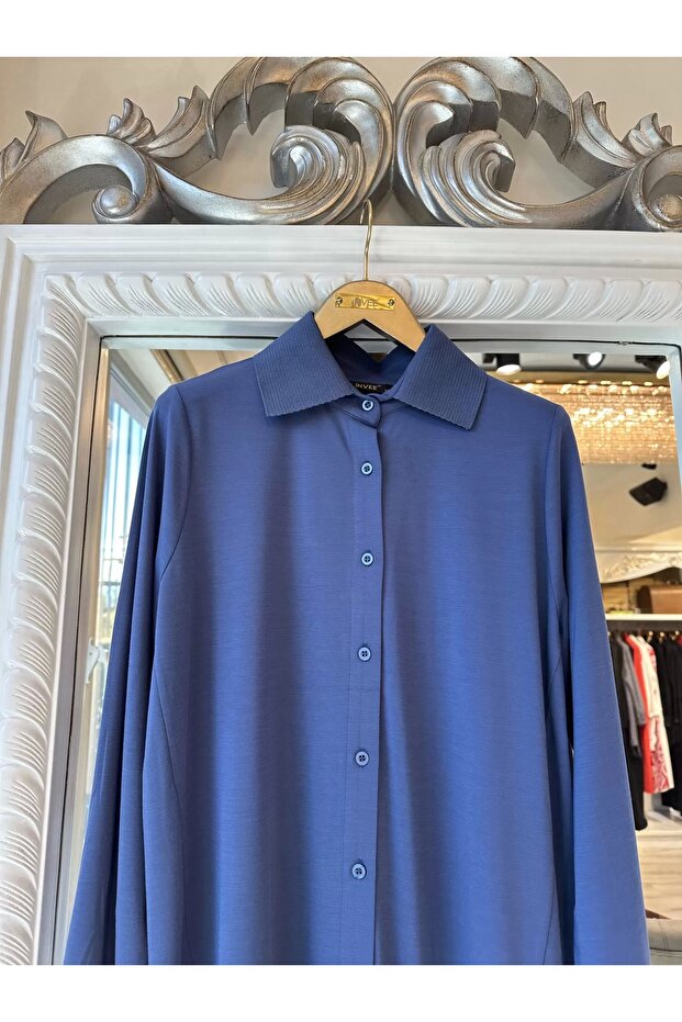 6926 İndigo Tunik - 1